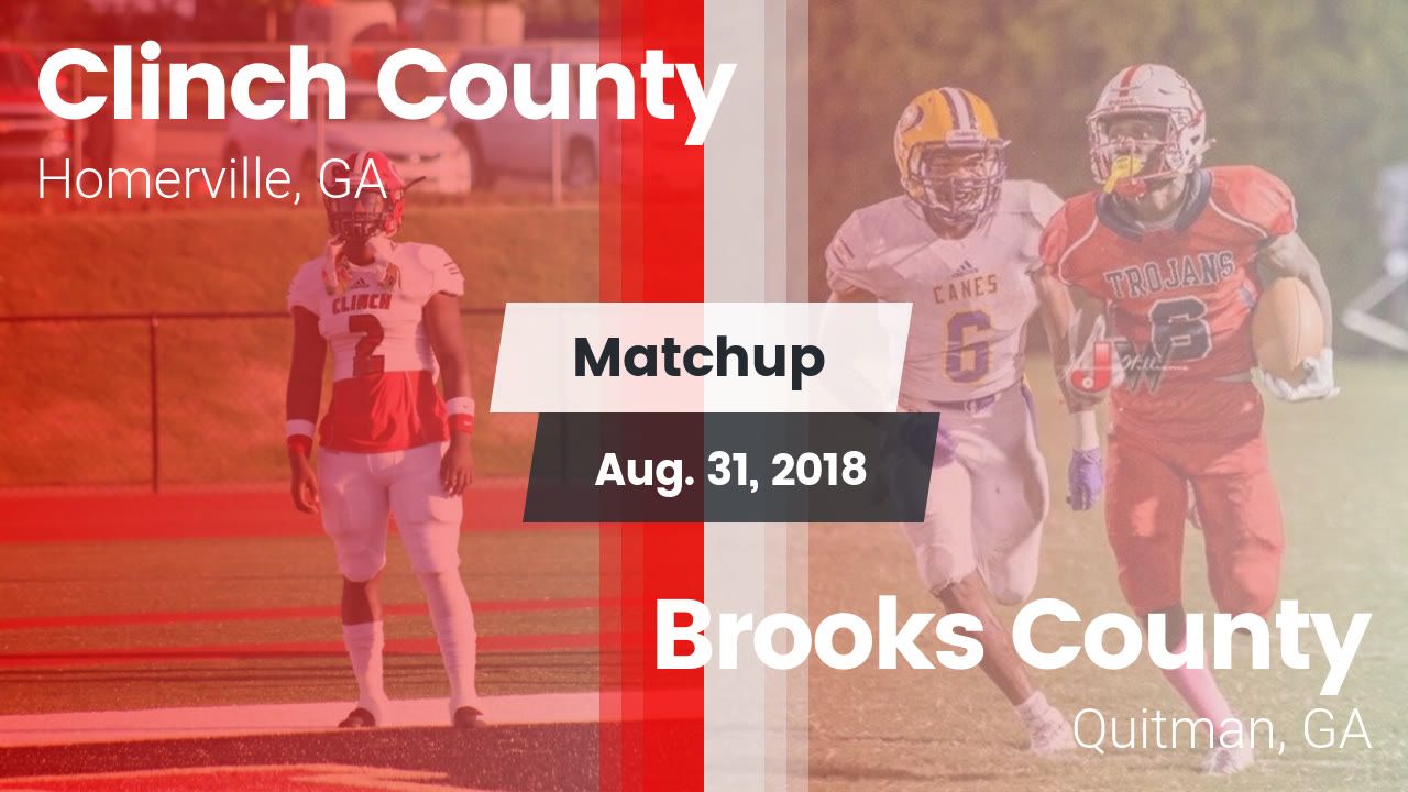 Clinch County Hs Football Video Matchup Clinch County Vs Brooks