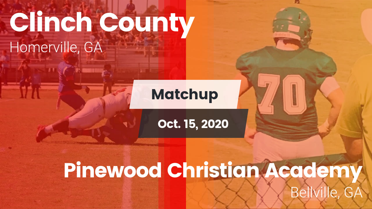 Clinch County HS Football Video "Matchup: Clinch County vs. Pinewood Clinch County HS Football Video "Matchup: Clinch County vs. Pinewood