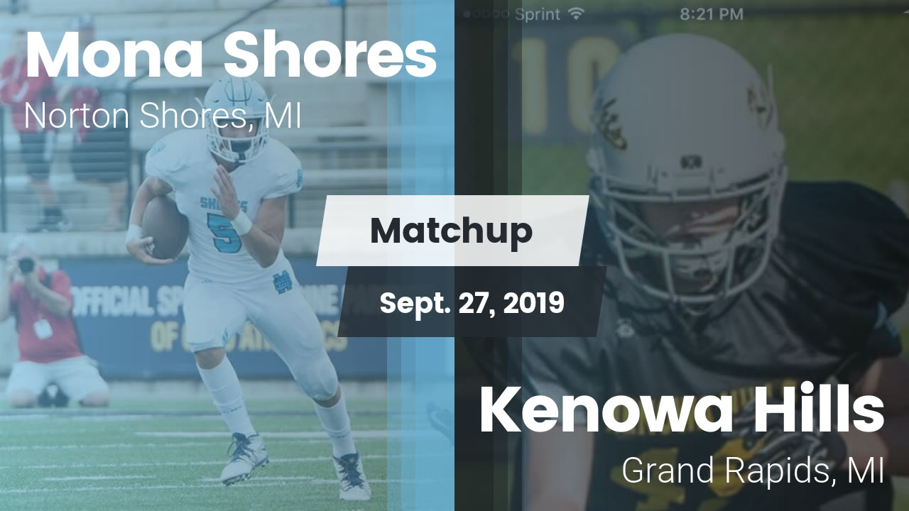 Mona Shores Hs Football Video Matchup Mona Shores Vs Kenowa