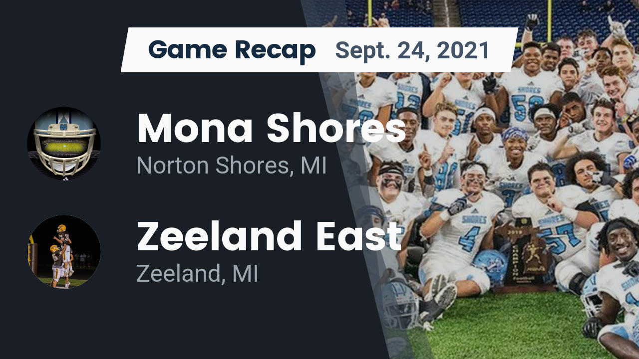 Mona Shores High School Norton Shores Mi Varsity Football