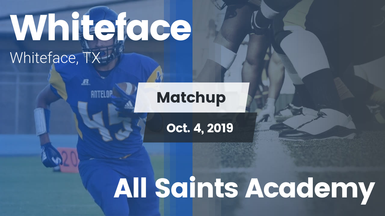Whiteface Hs Football Video Matchup Whiteface Vs All Saints