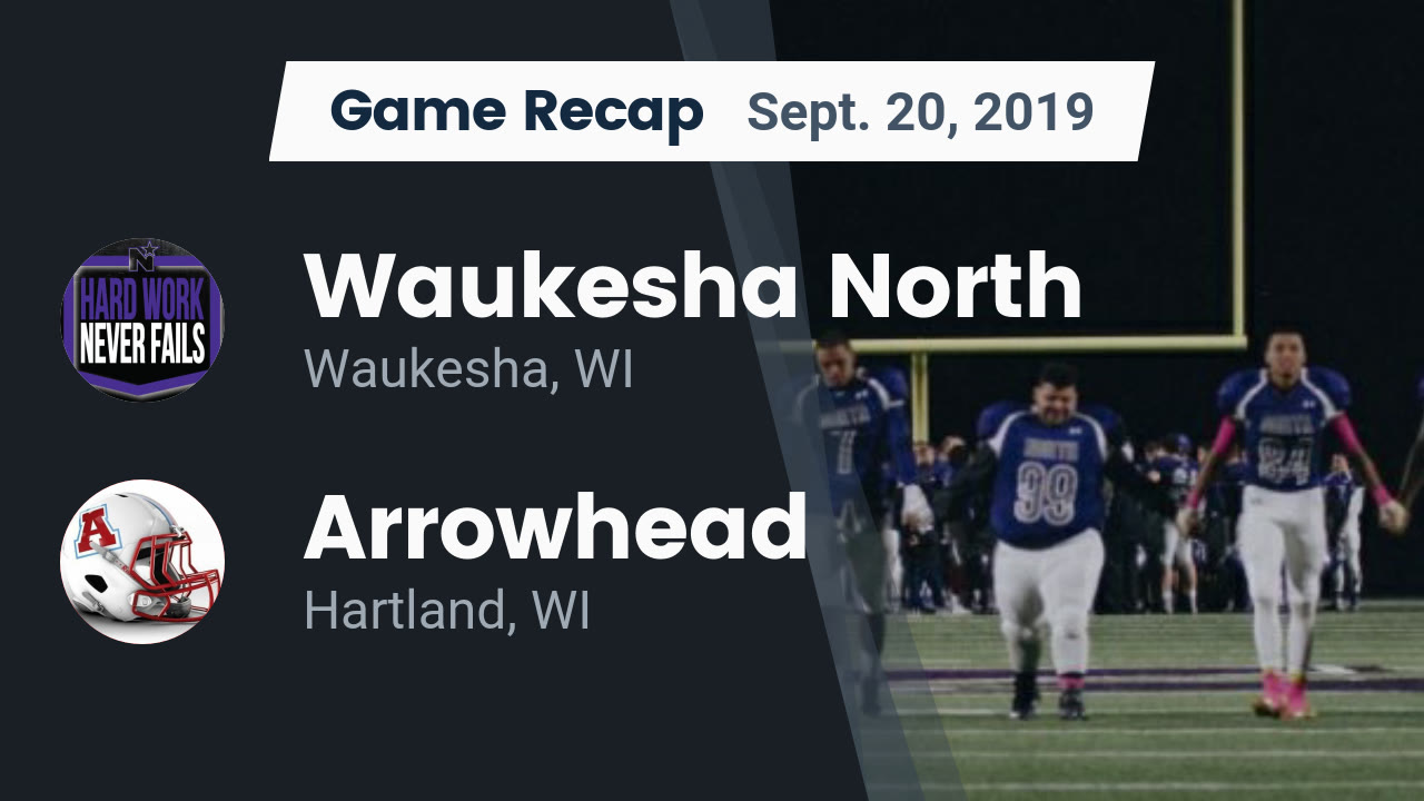 Waukesha North Hs Football Video Recap Waukesha North Vs