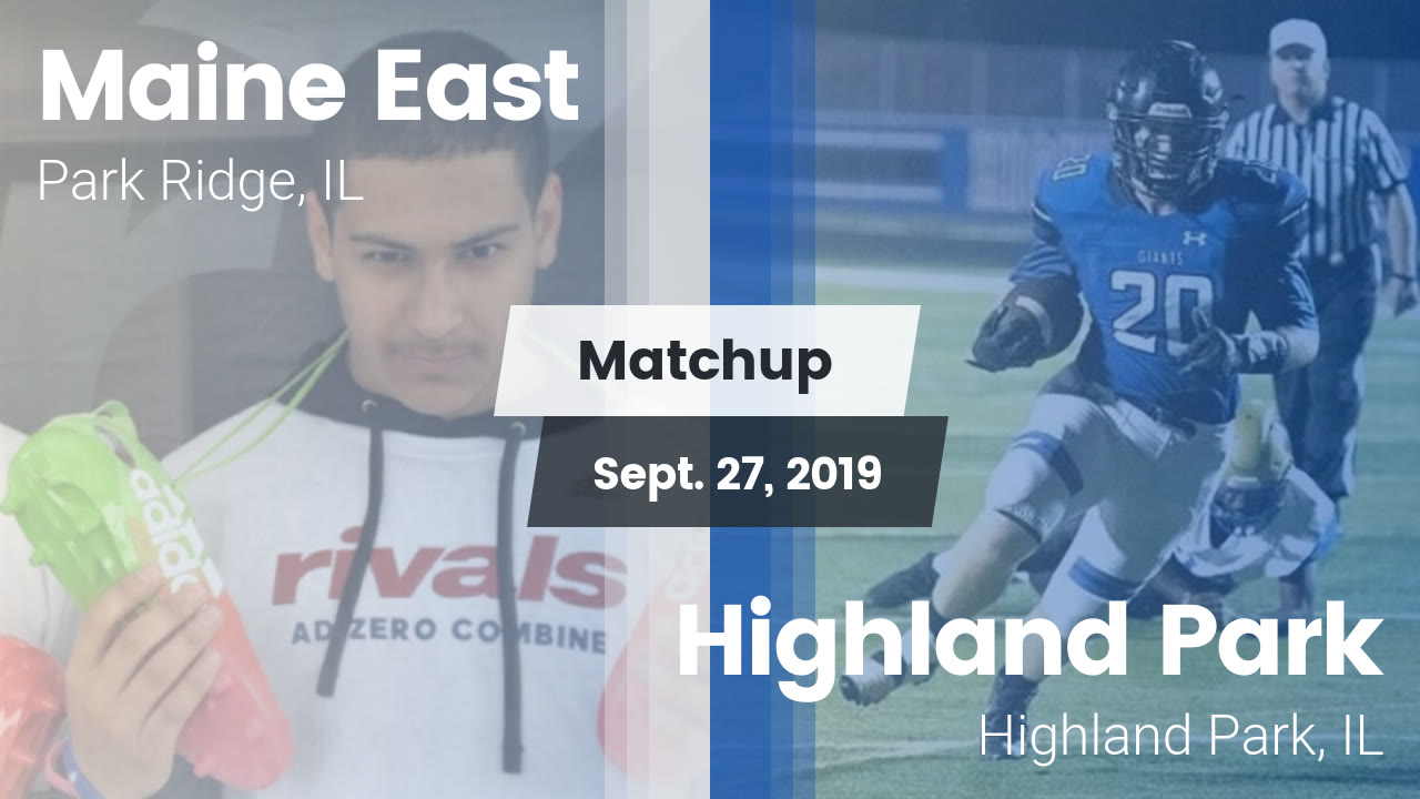 Maine East Hs Football Video Matchup Maine East Vs Highland