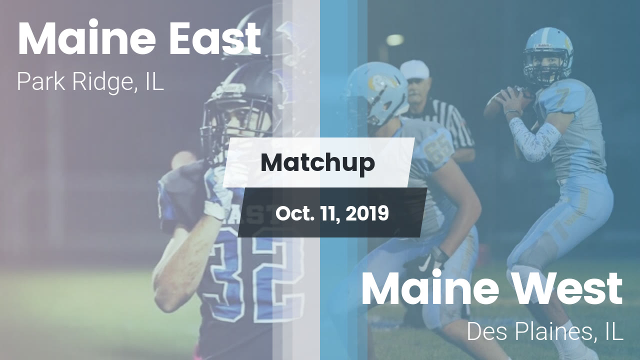 Maine East Hs Football Video Matchup Maine East Vs Maine West