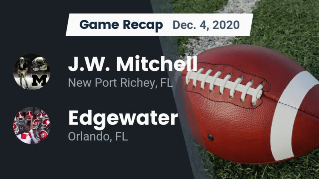 J W Mitchell Mustangs Football J W Mitchell High School New Port Richey Florida Football Hudl
