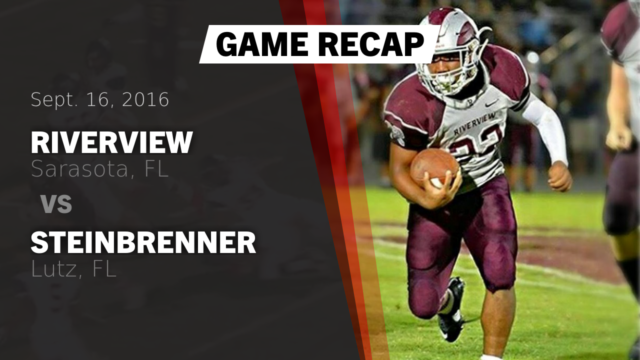 Boys Varsity Football Riverview High School Sarasota Florida