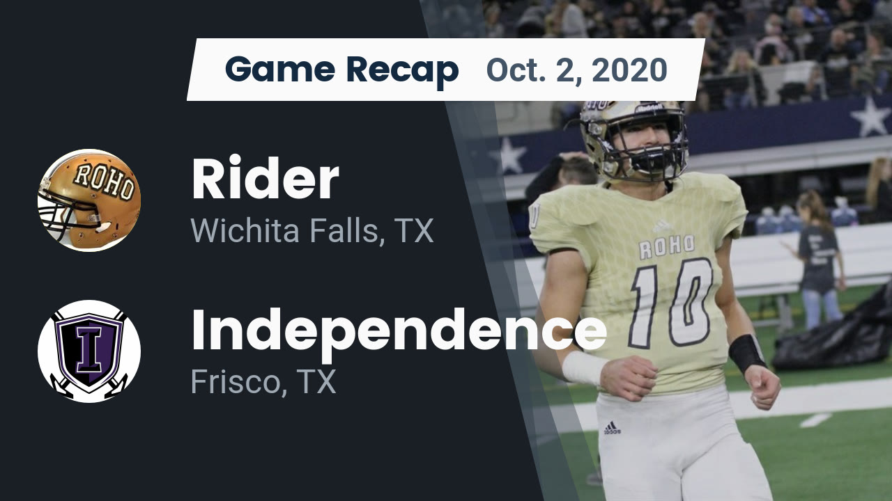 Rider High School Wichita Falls Tx Varsity Football