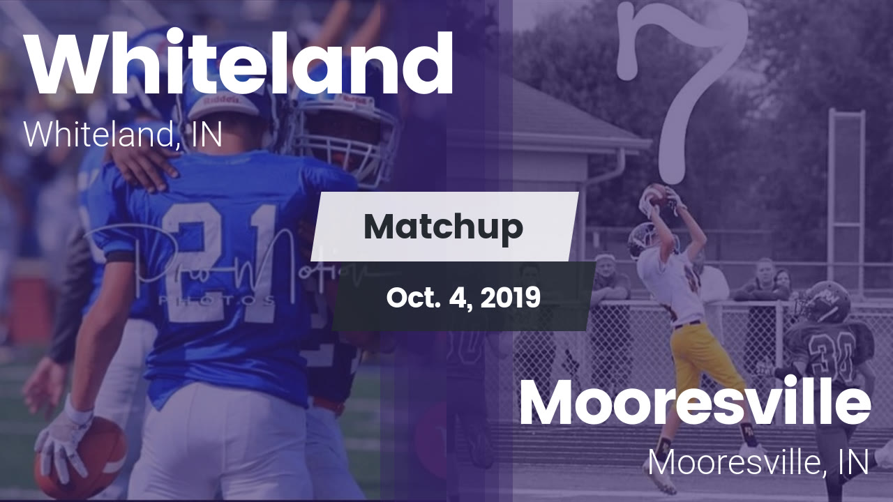 Whiteland Hs Football Video Matchup Whiteland High Vs