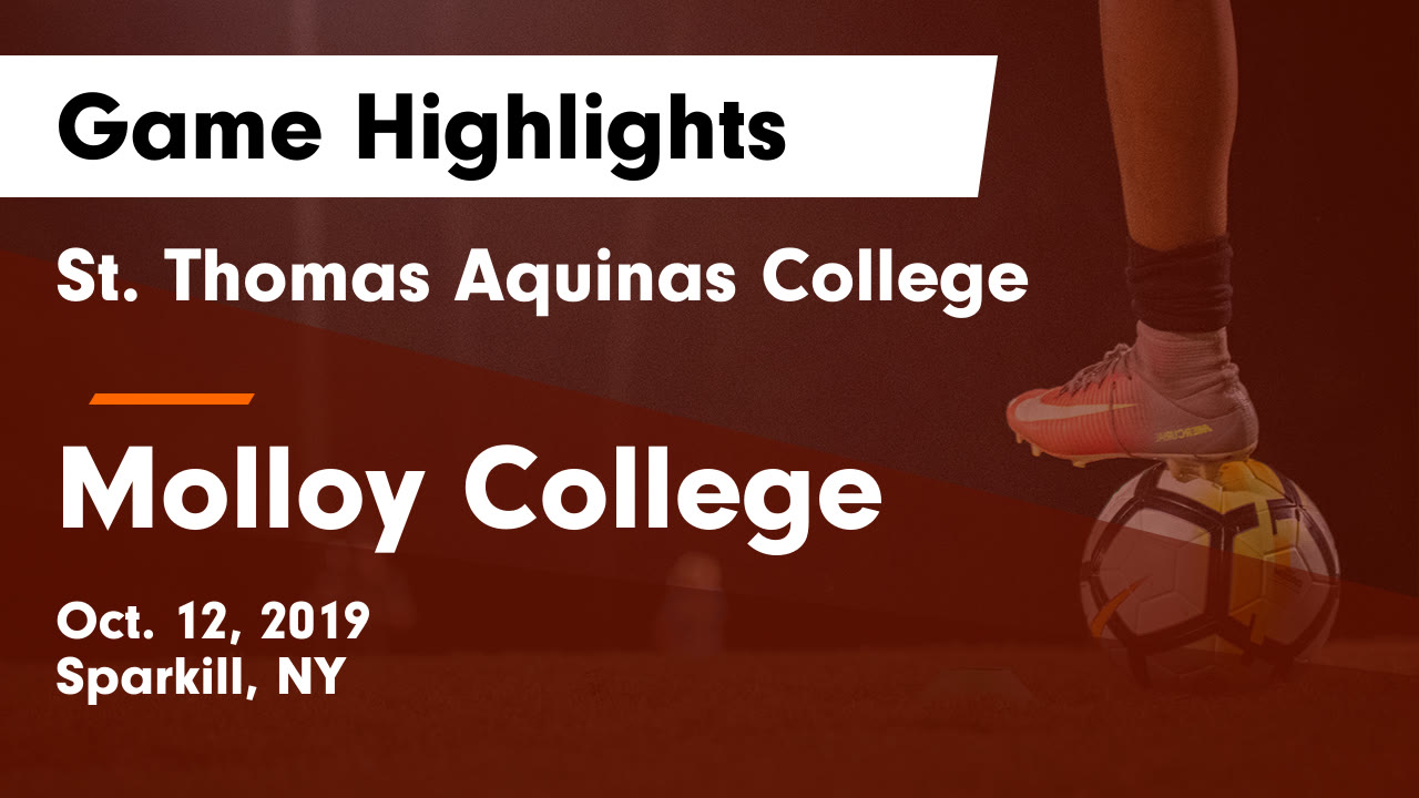 St. Thomas Aquinas College vs Molloy College Game Highlights Oct. 12
