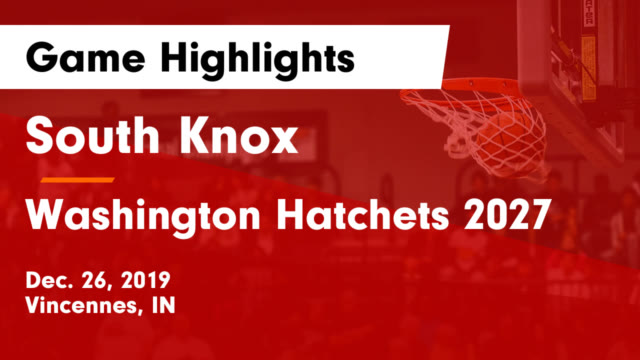 Jv Girls Basketball South Knox High School Vincennes Indiana