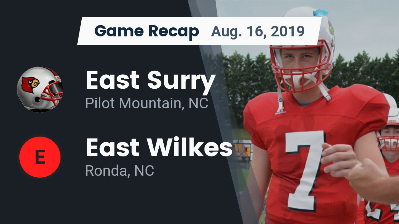 East Surry Hs Football Video Recap East Surry Vs East Wilkes