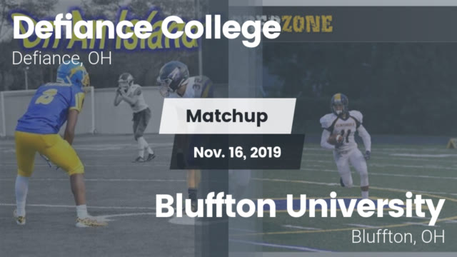 Yellow Jackets Defiance College Defiance Ohio Football Hudl