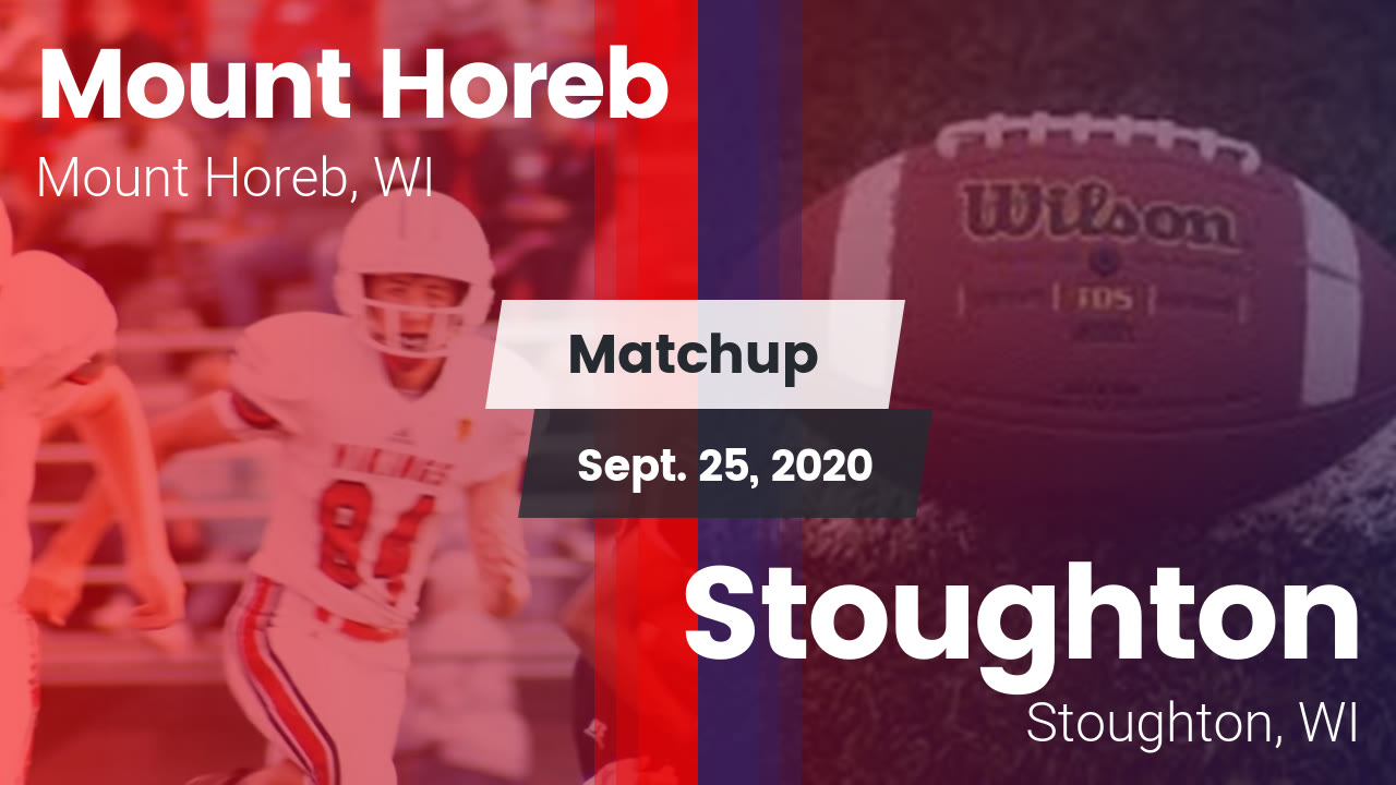 Mount Horeb/Barneveld HS Football Video "Matchup: Mount Horeb High vs Mount Horeb/Barneveld HS Football Video "Matchup: Mount Horeb High vs