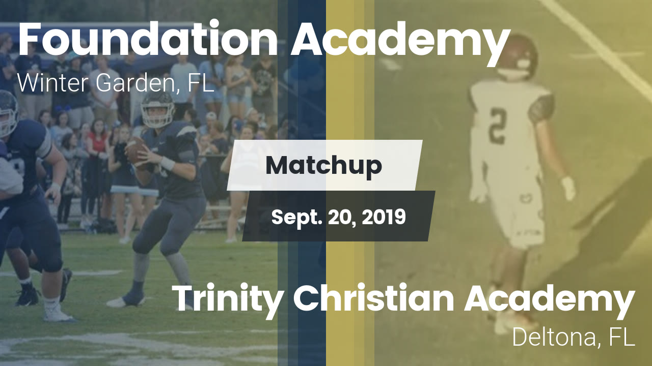 Foundation Academy Hs Football Video Matchup Foundation Academy