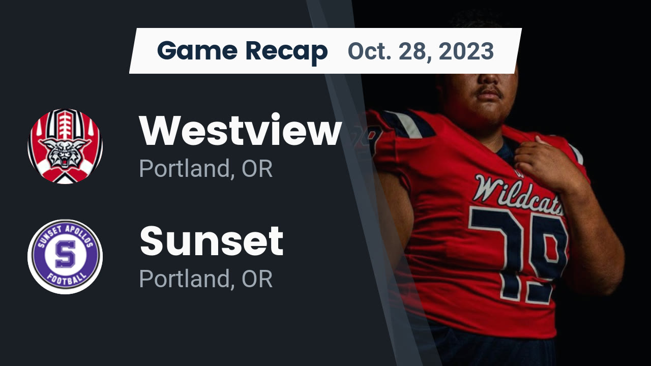 Recap Westview vs. Sunset 2023 Westview High School highlights Hudl