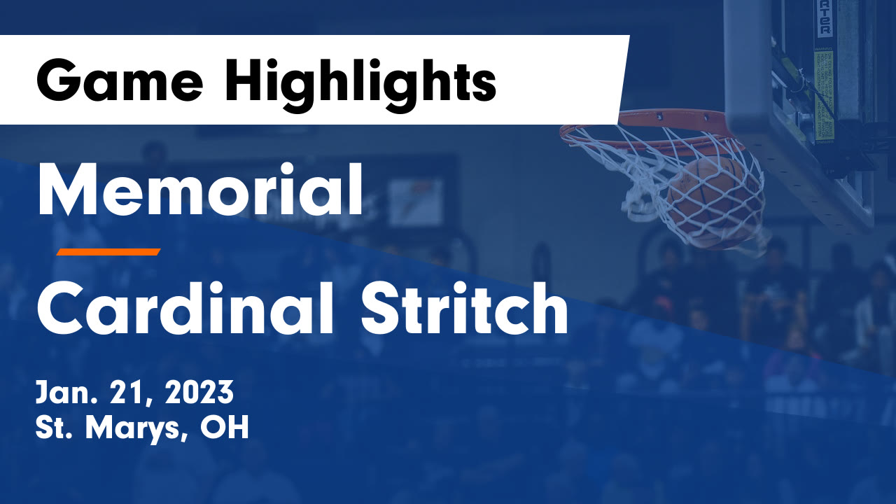 Memorial Vs Cardinal Stritch Game Highlights Jan 21 2023 Memorial