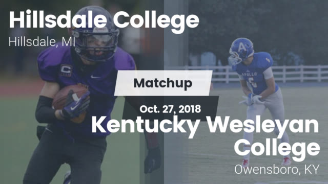 Mens Varsity Football Hillsdale College Hillsdale Michigan