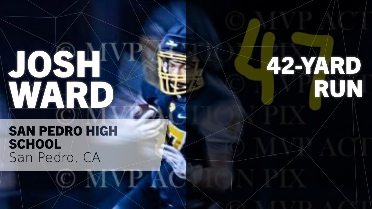 Josh Ward S San Pedro Ca Video 42 Yard Run Vs North Torrance