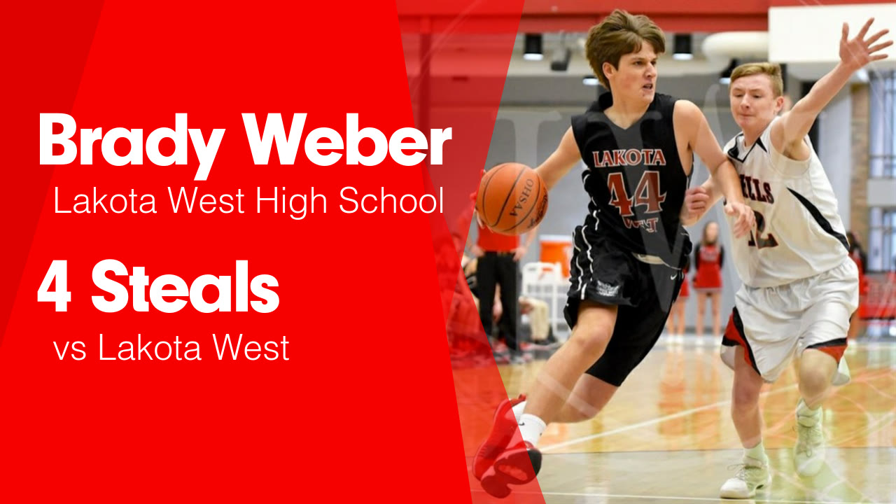 Brady Weber S West Chester Oh Video 4 Steals Vs Lakota West