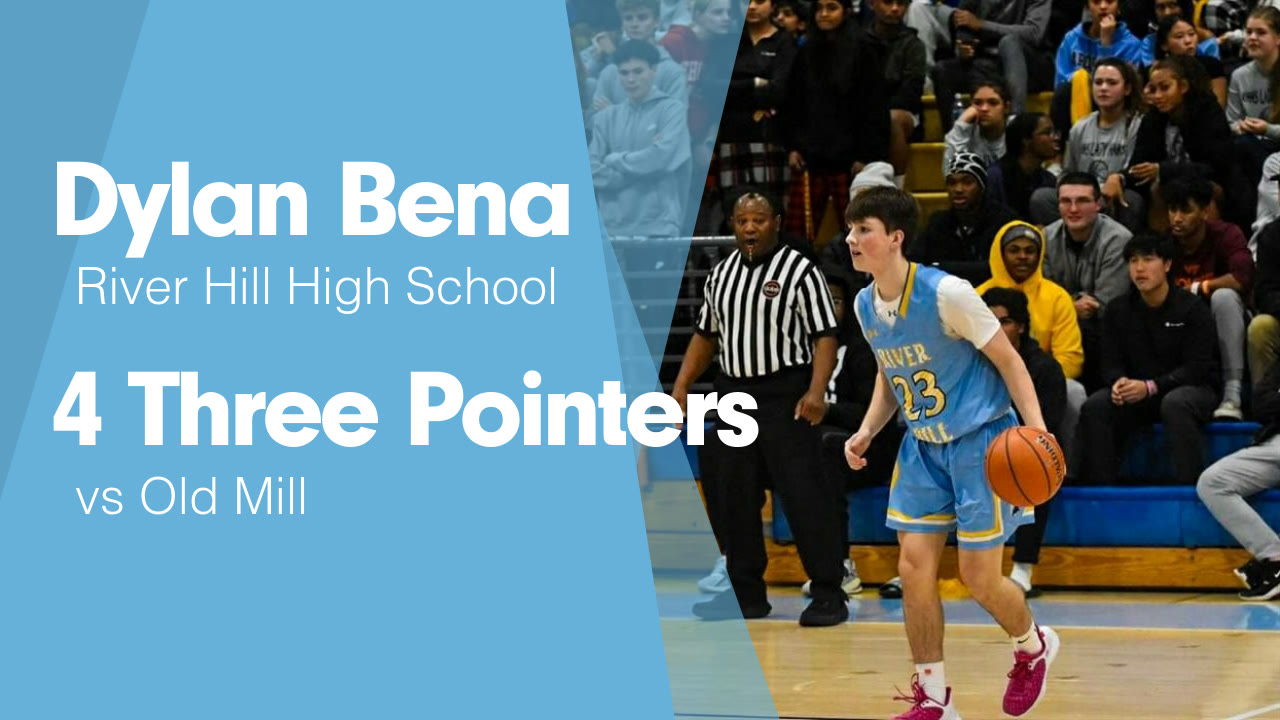 4 Three Pointers vs Old Mill - Dylan Bena highlights - Hudl