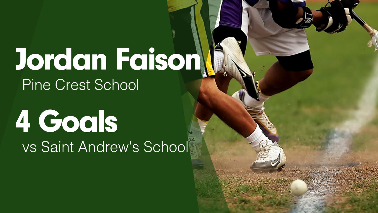 4 Goals vs Saint Andrew's School