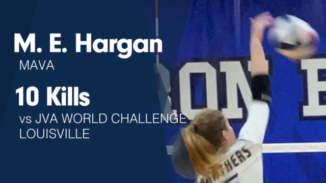 M E Hargan Hudl 2022 Mava Tournament