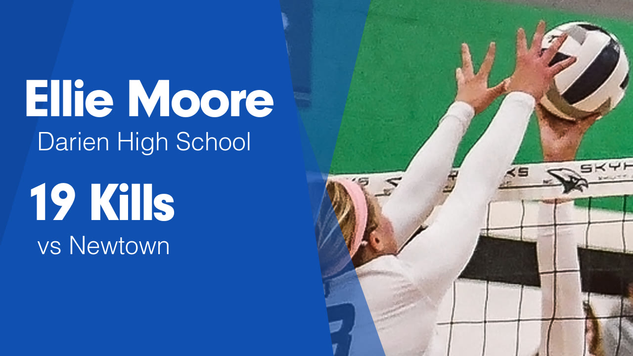19 Kills vs Newtown - Ellie Moore highlights