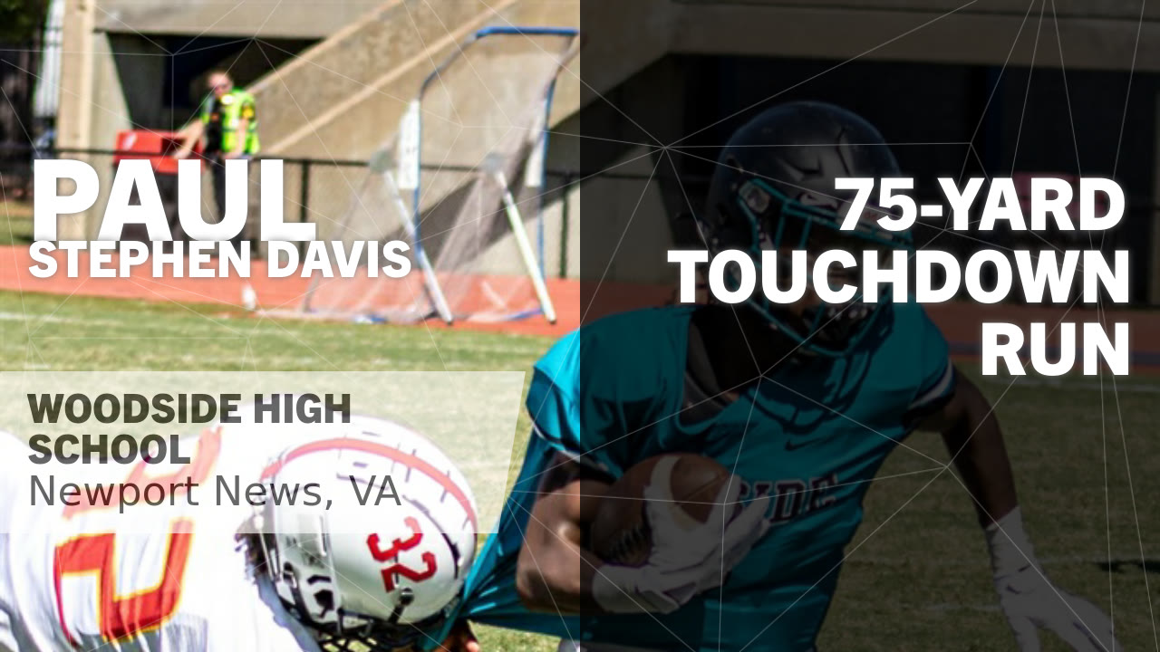 75-yard Touchdown Run vs Bethel - Paul Stephen Davis highlights - Hudl