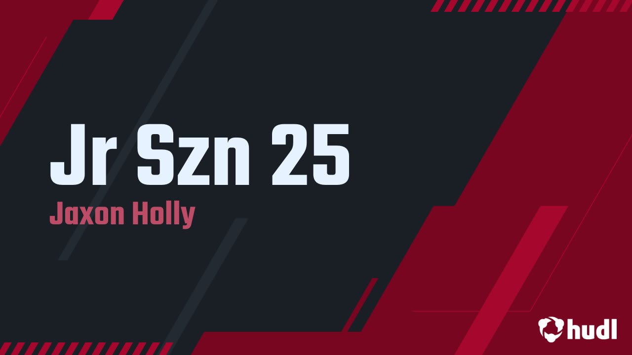 Jaxon Holly - Alpharetta - 2025 Junior Season Highlights