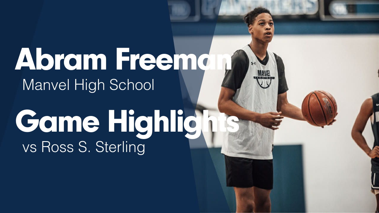 Abram Freeman's (Manvel, TX) Video "Game Highlights vs Ross S. Sterling