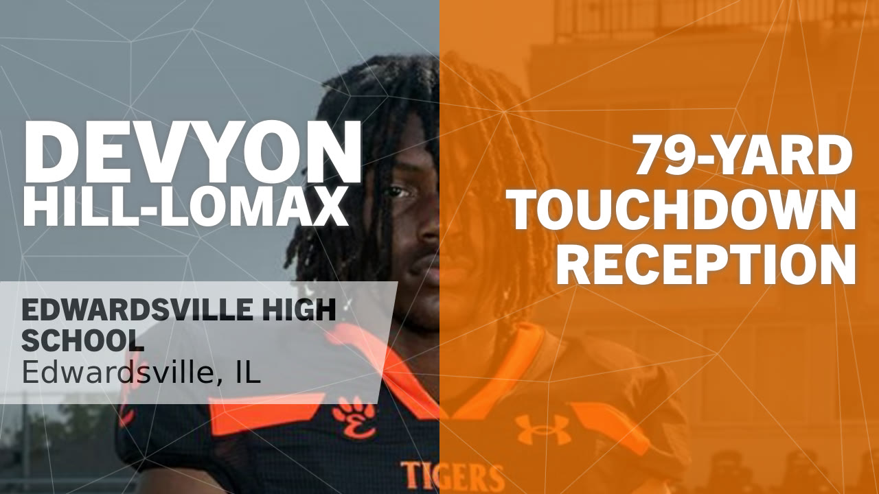 79-yard Touchdown Reception vs Belleville East - Devyon Hill-Lomax ...