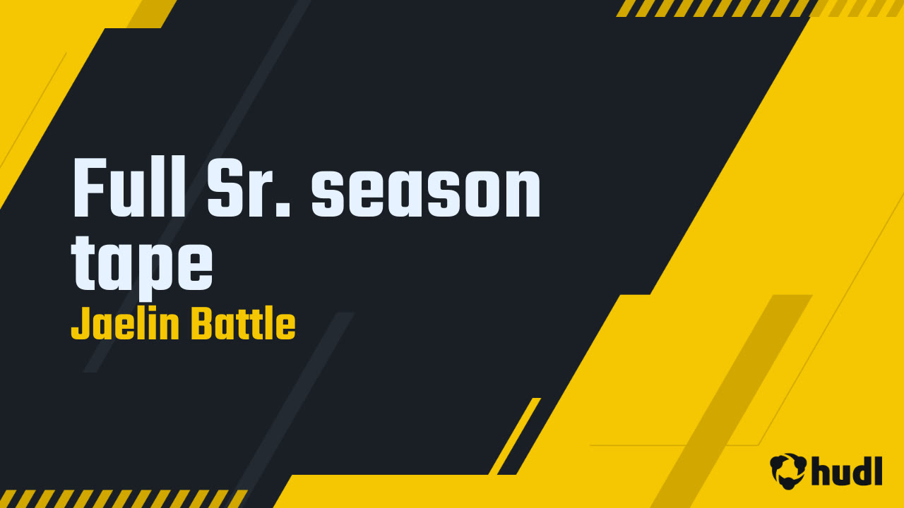 Jae'Lin Battle - Santa Fe - 2025 Senior Season Highlights 