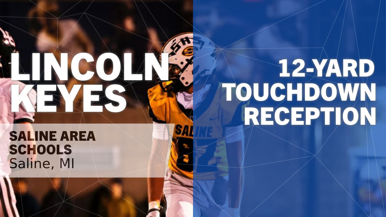 Lincoln Keyes - Saline - 2025 Senior Season Highlights 