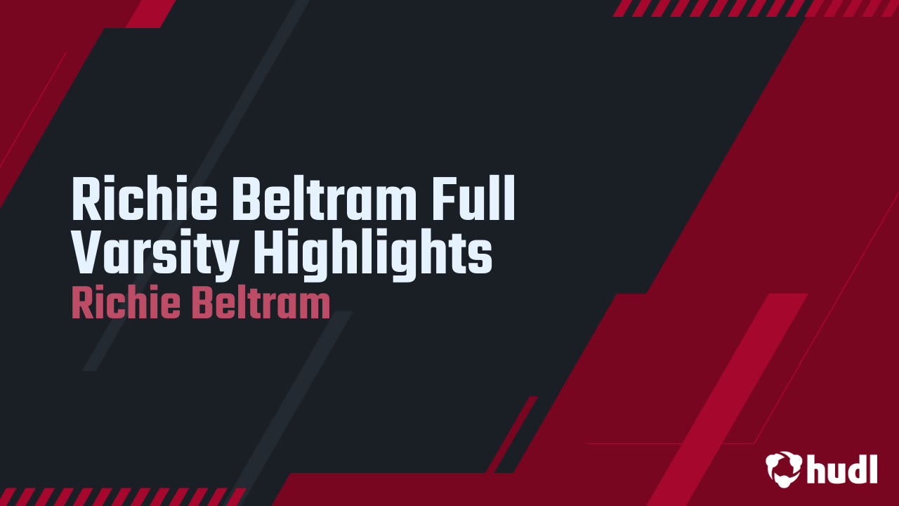 Richie Beltram Full Varsity Highlights - Richie Beltram highlights - Hudl