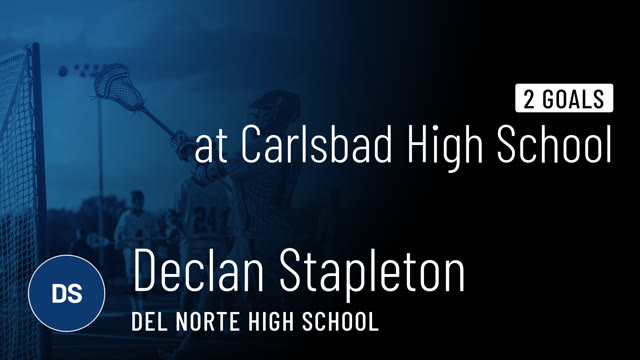 Declan Stapleton - Hudl