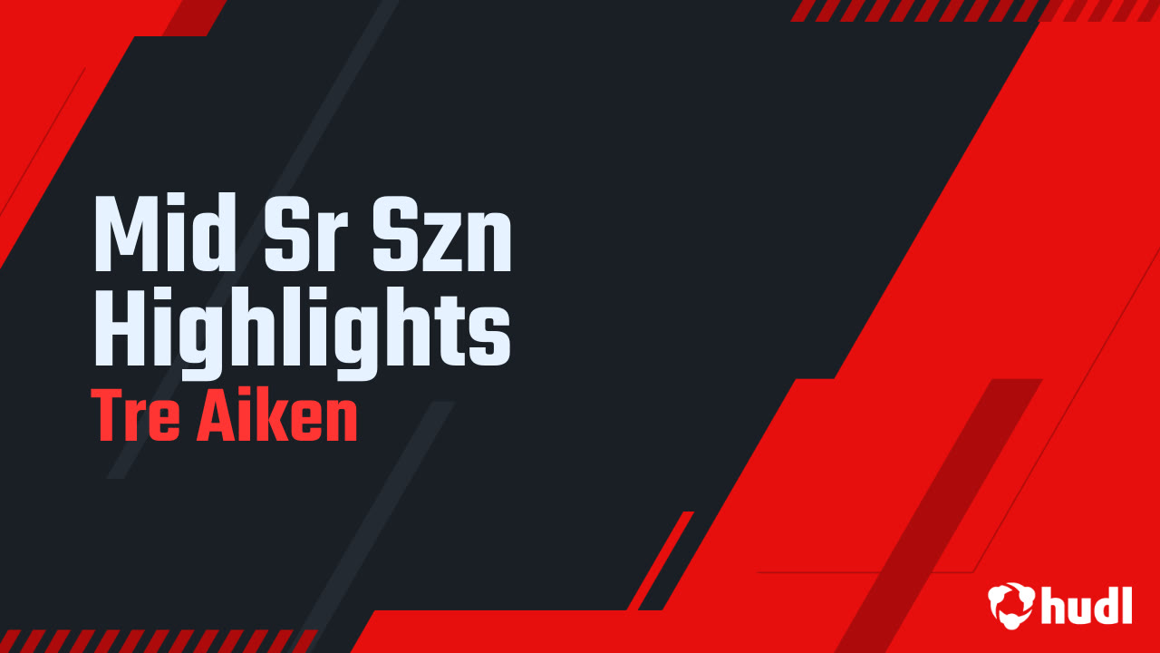 Tre Aiken - Clinton - 2025 Senior Season Highlights 