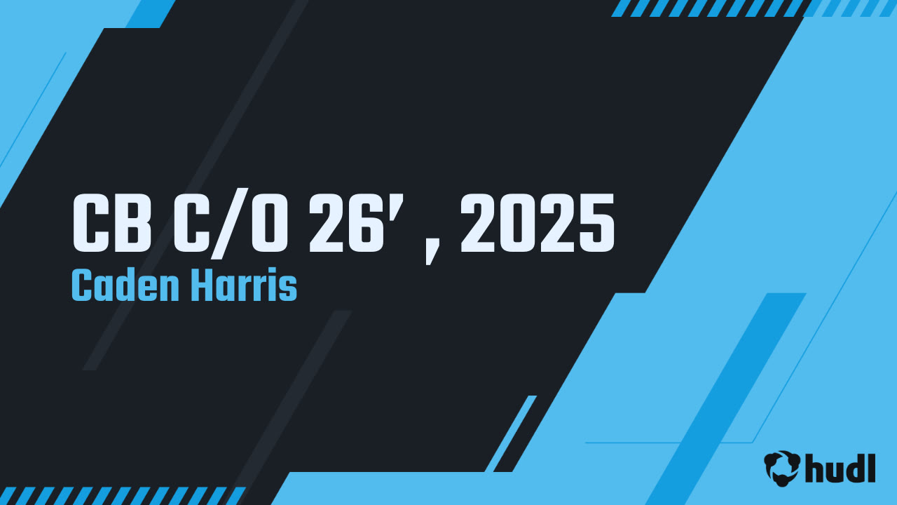 Caden Harris - Haywood - 2025 Senior Season Highlights