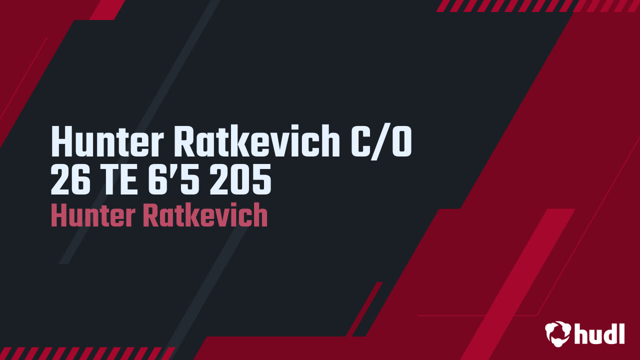 Hunter Ratkevich - Sophomore Highlights