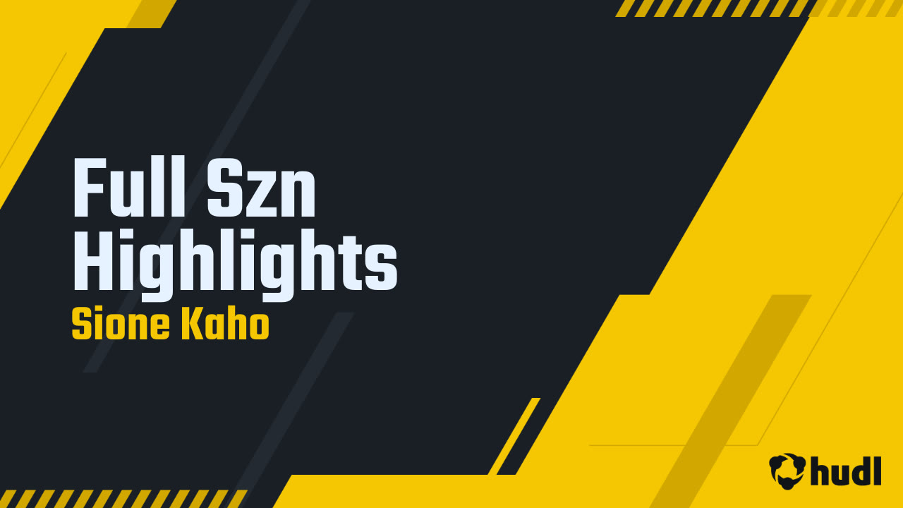  Sione Kaho - Lincoln - 2025 Junior Season Highlights