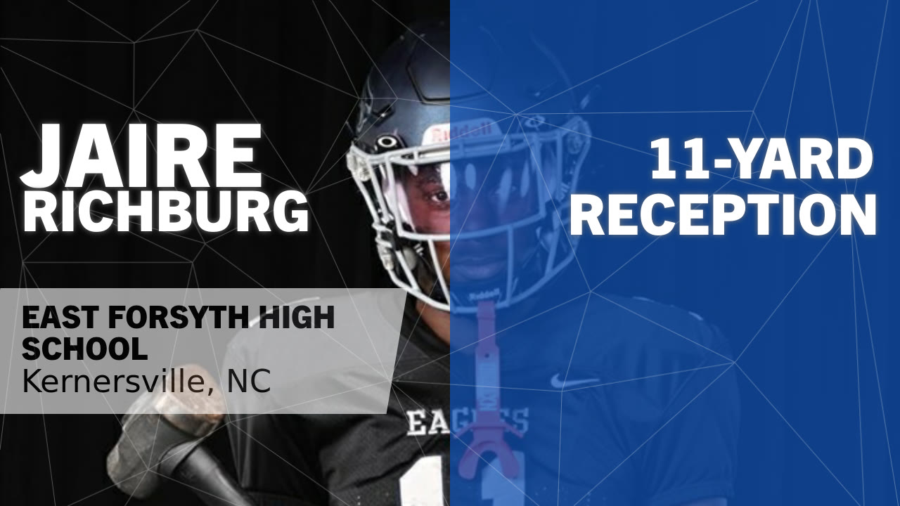Jaire Richburg - East Forsyth - 2025 Senior Season Highlights 