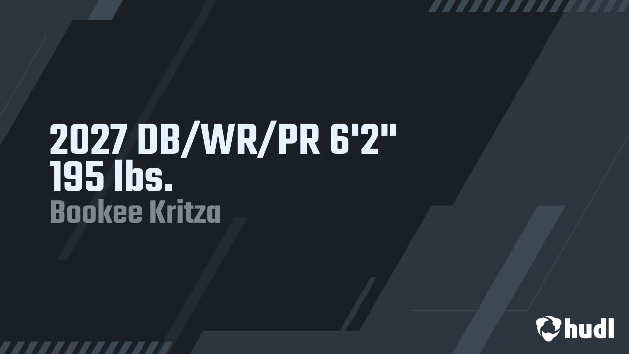 2027 DB/WR/PR 6'2