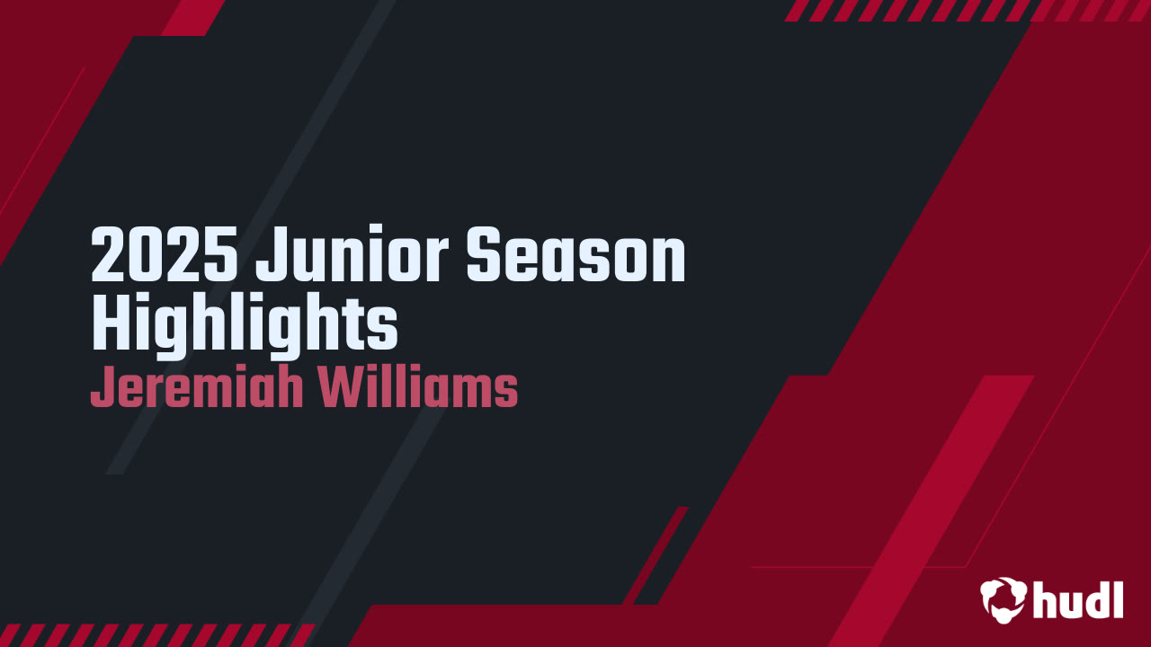 Jeremiah Williams - Tustin - 2025 Junior Season Highlights