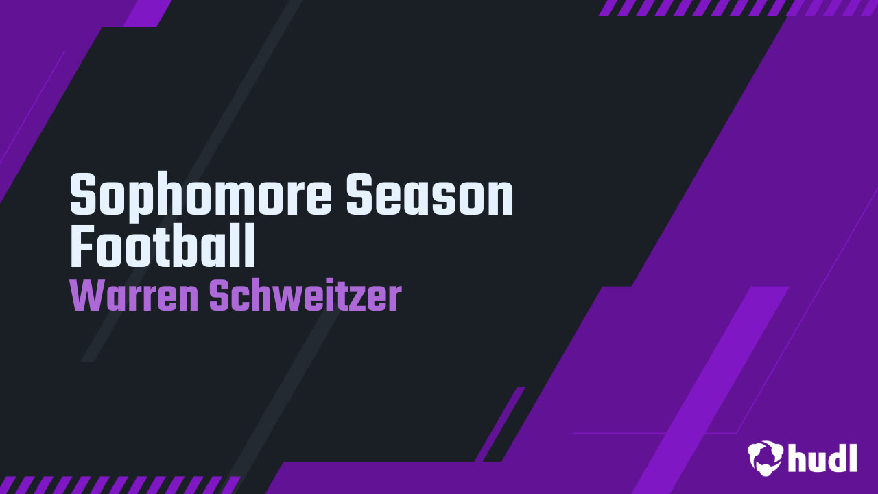 Sophomore Season Football
