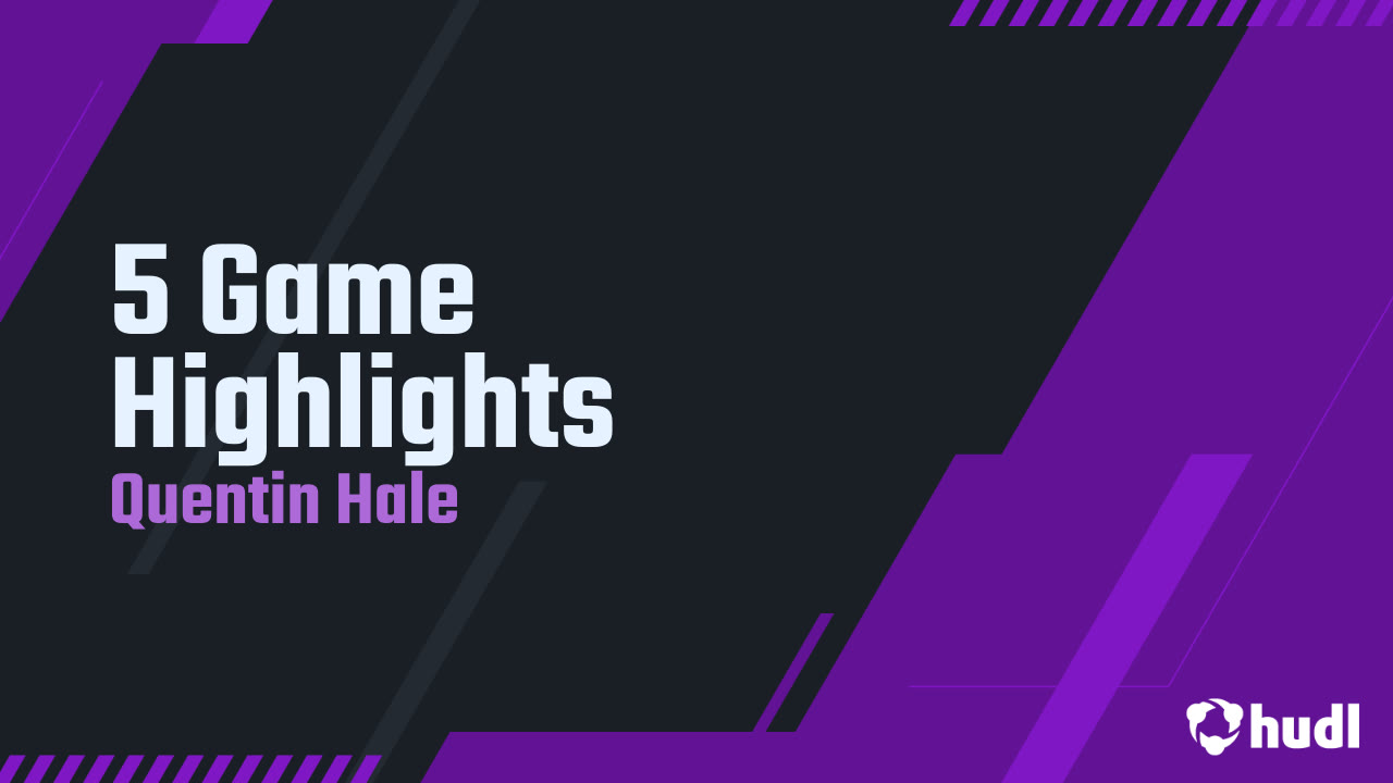 Quentin Hale - 2025 Junior Season Highlights