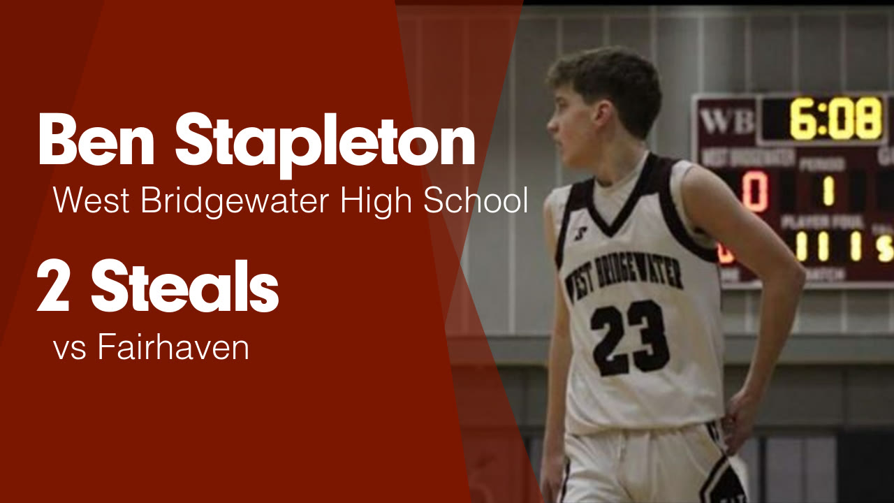 2 Steals vs Fairhaven - Ben Stapleton highlights - Hudl