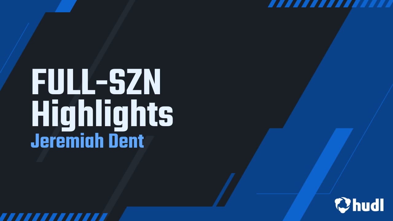 Jeremiah Dent - Marion - 2025 Junior Season Highlights