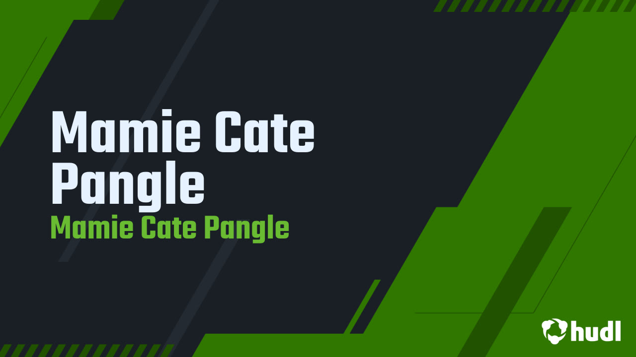 Mamie Cate Pangle - Mamie Cate Pangle highlights - Hudl