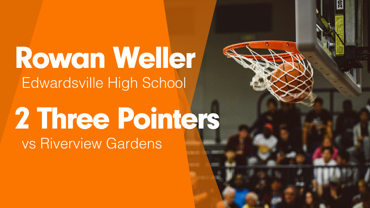 2 Three Pointers vs Riverview Gardens - Rowan Weller highlights - Hudl