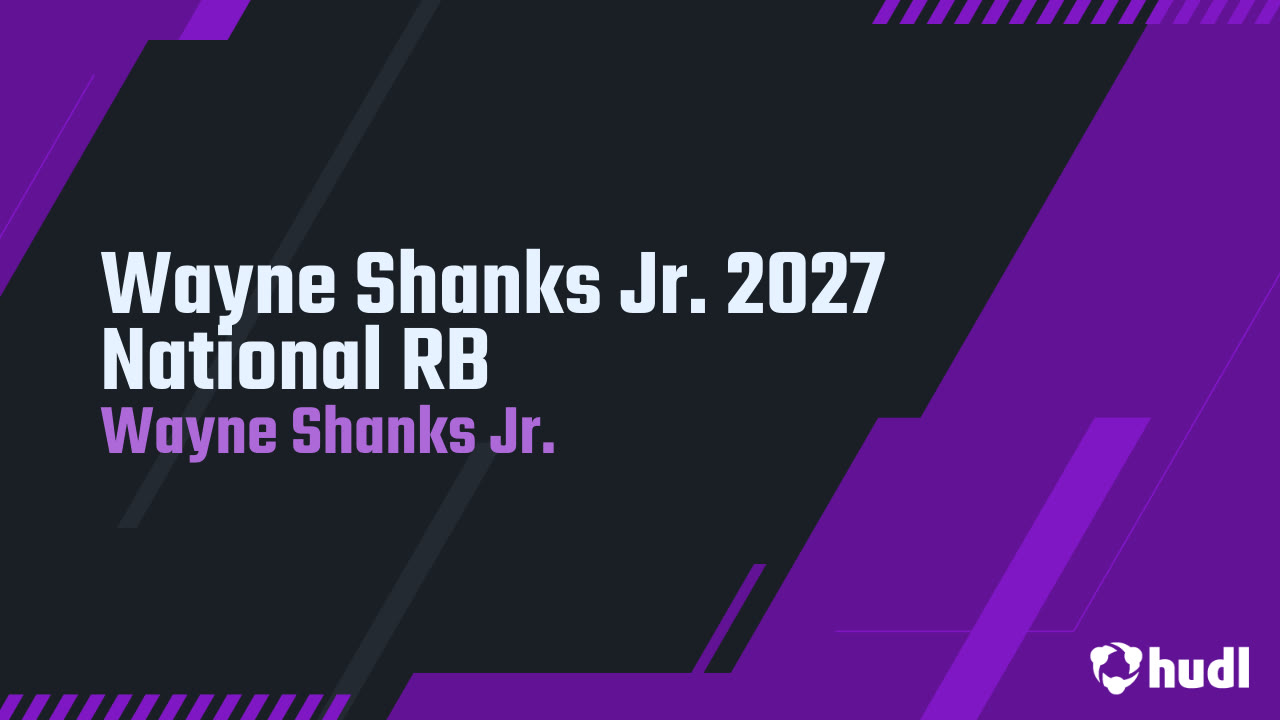Wayne Shanks Jr - The Kinkaid School - 2025 Junior Highlights