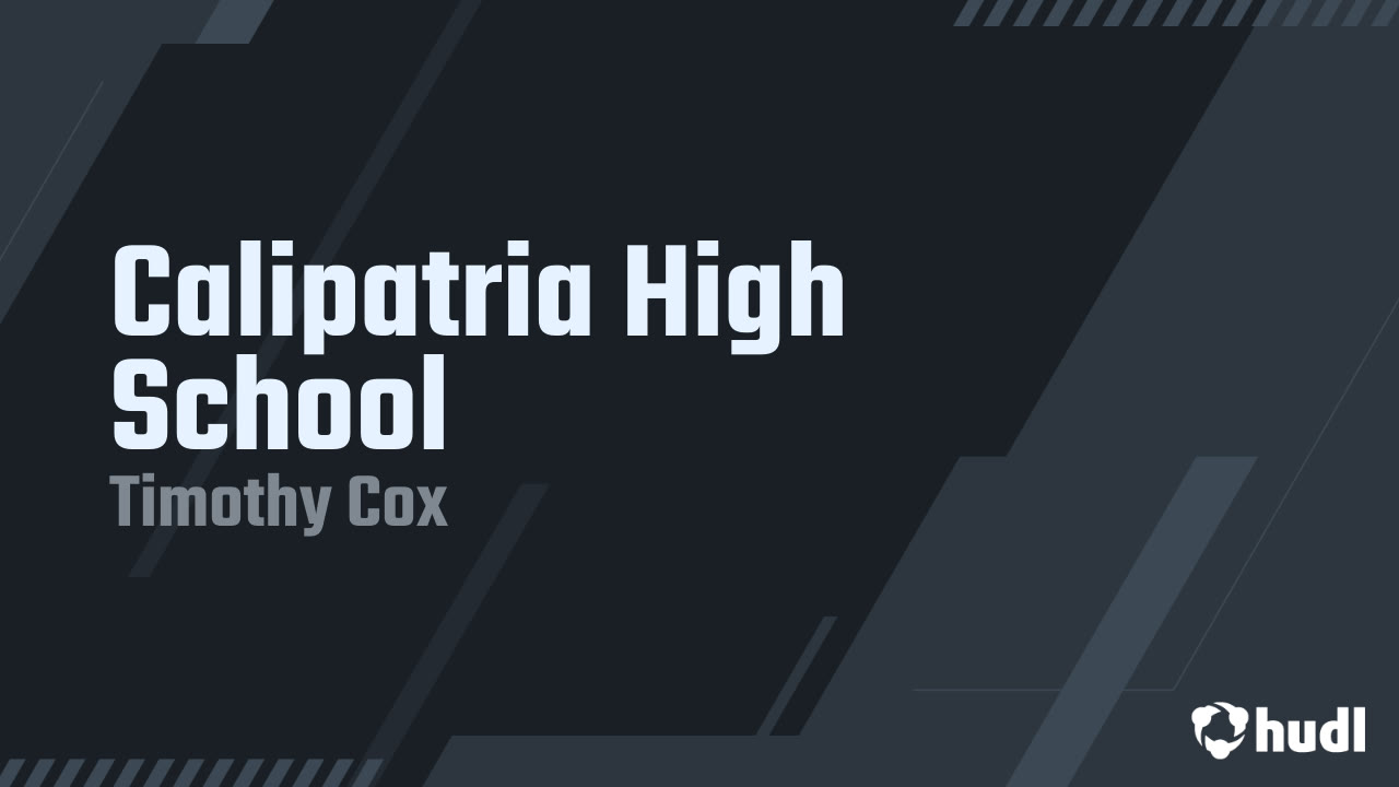 Calipatria High School - Timothy Cox highlights - Hudl